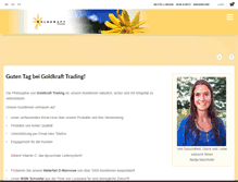 Tablet Screenshot of goldkraft.at